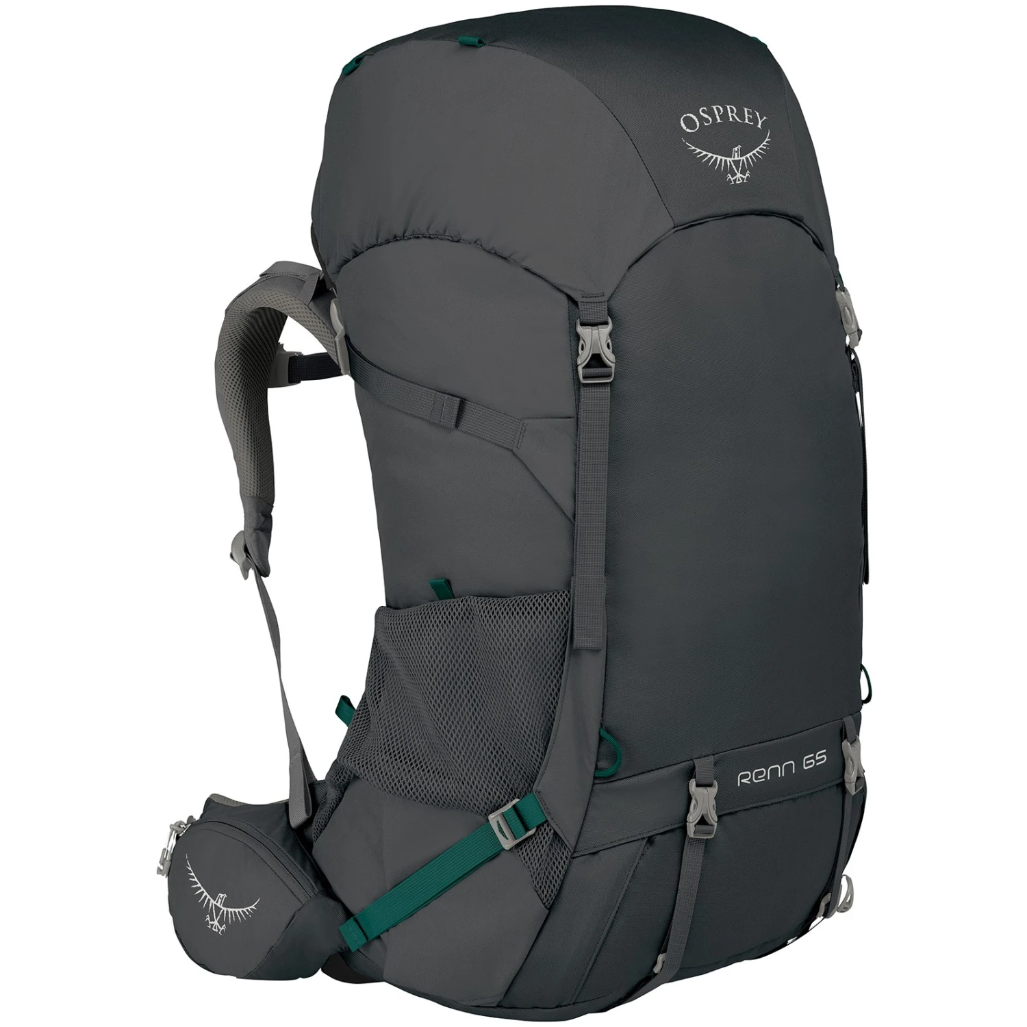 Osprey Renn 65 - Women's Backpack - Cinder Grey 3 Osprey Renn 65 - Women's Backpack - Cinder Grey