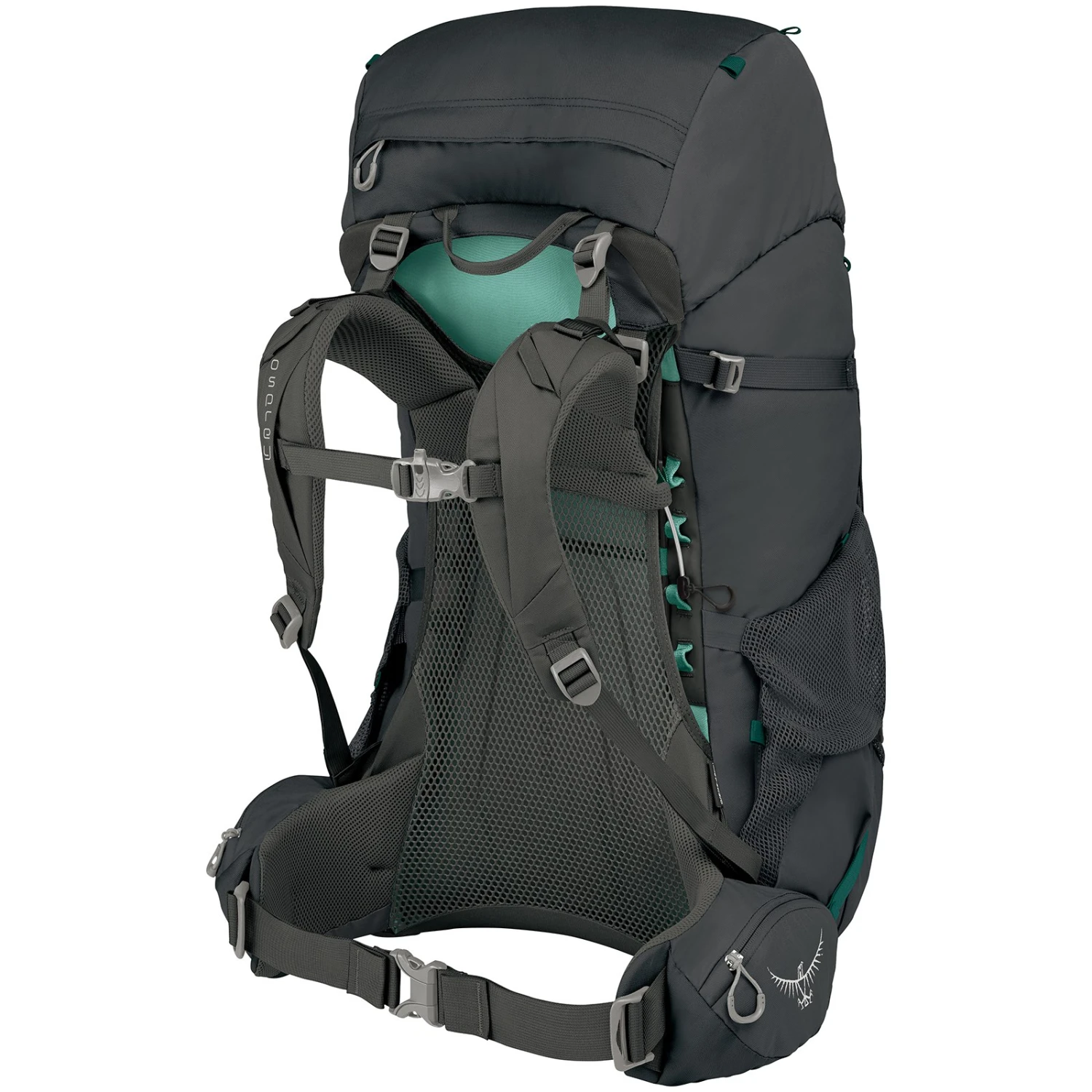 Osprey Renn 65 - Women's Backpack - Cinder Grey 4 Osprey Renn 65 - Women's Backpack - Cinder Grey - Image 2