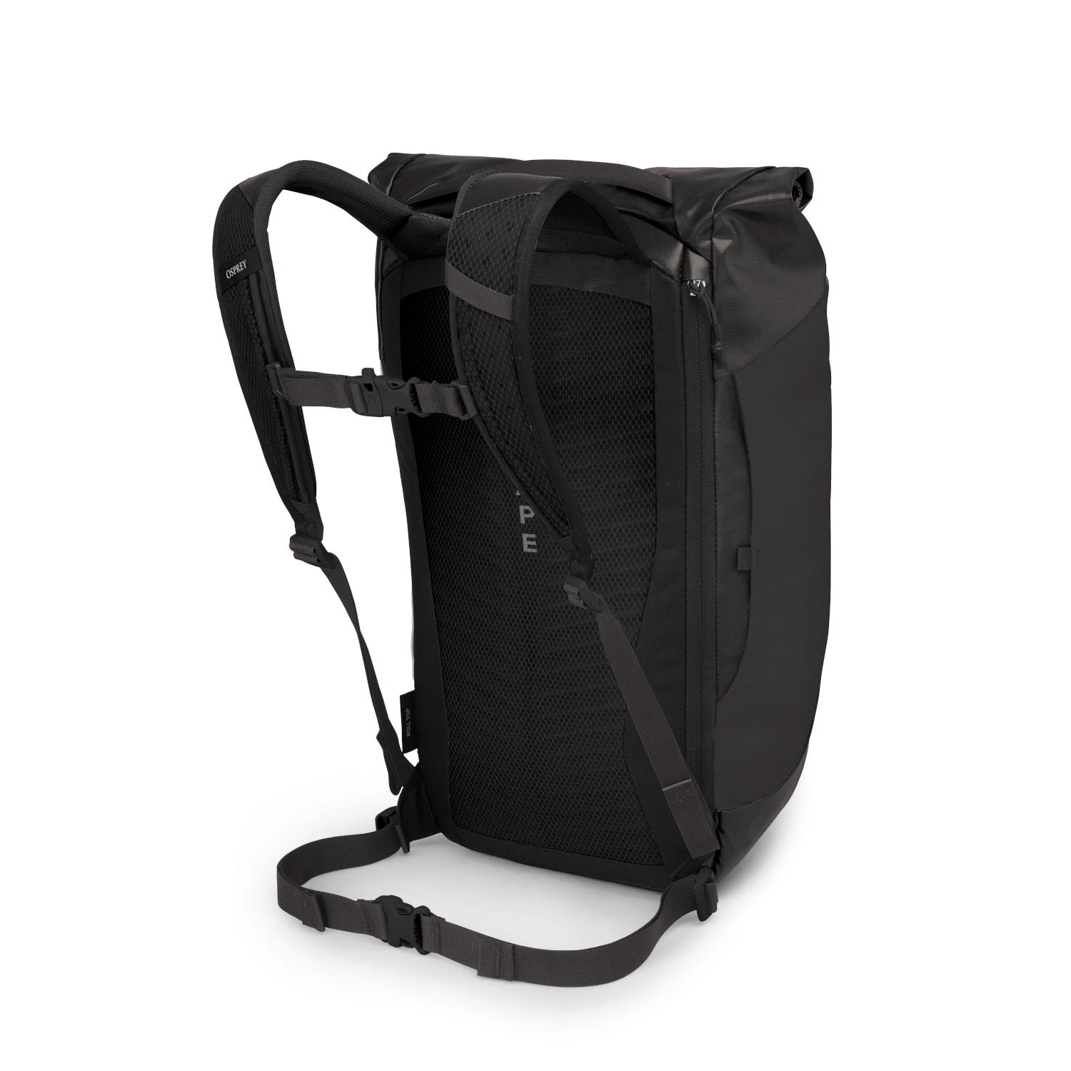Osprey Transporter Roll Top Backpack - Black 6 Osprey Transporter Roll Top Backpack - Black - Image 4