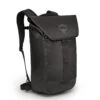 Osprey Transporter Flap Backpack - Black -Backpack Shop b24 6699 10003318 1 1042682