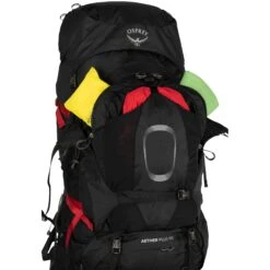 Osprey Aether Plus 100 Backpack - Black - L/XL -Backpack Shop osprey aether plus 100 backpack black 4 986427
