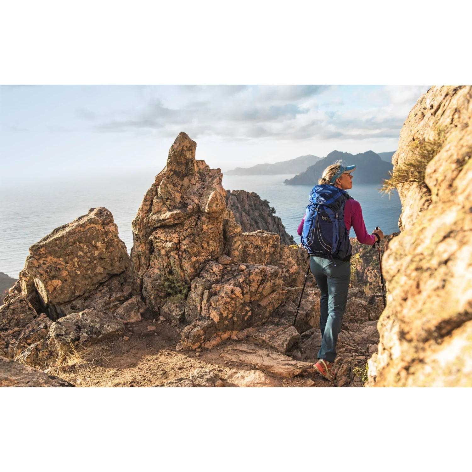 Osprey Eja 48 Women's Backpack - Deep Teal 12 Osprey Eja 48 Women's Backpack - Deep Teal - Image 10