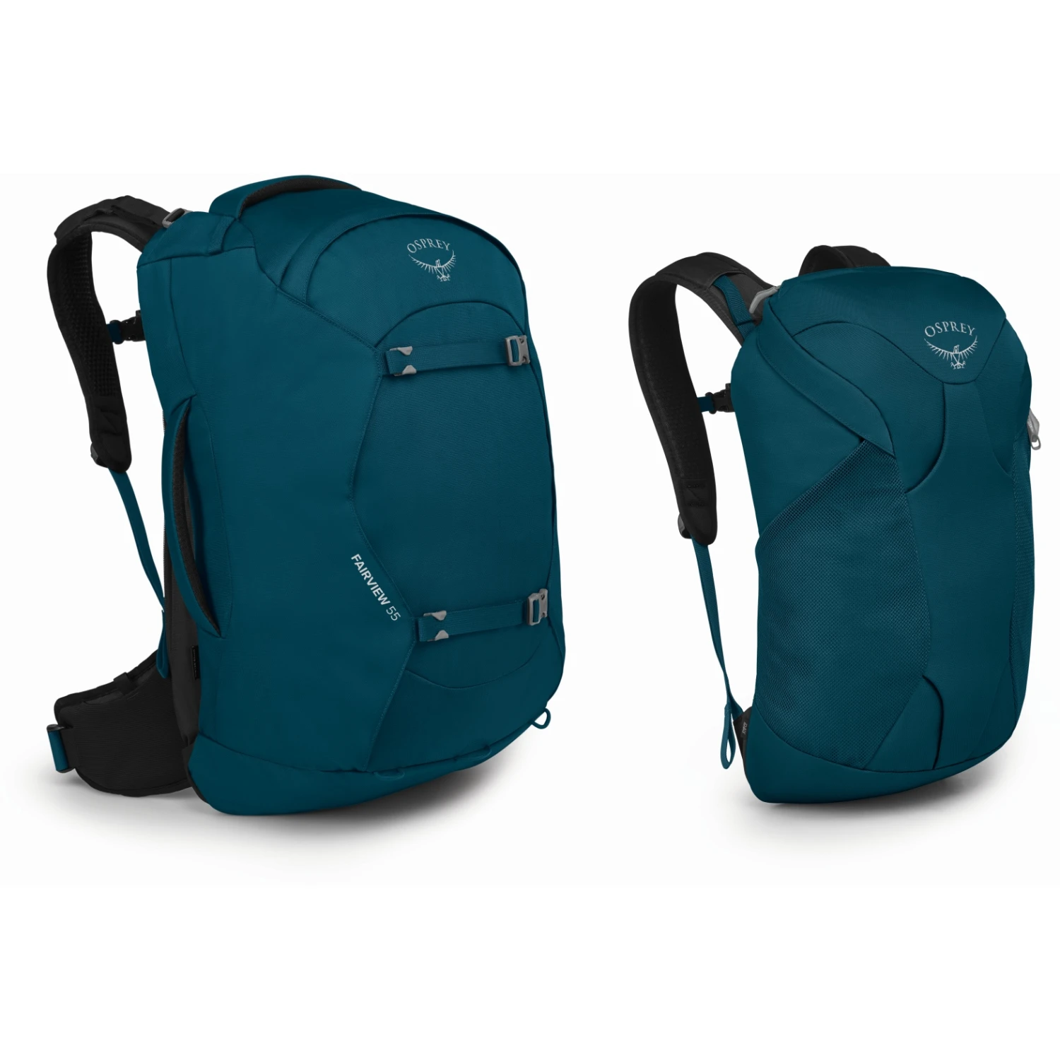 Osprey Fairview 55 Women's Backpack - Night Jungle Blue 6 Osprey Fairview 55 Women's Backpack - Night Jungle Blue - Image 4