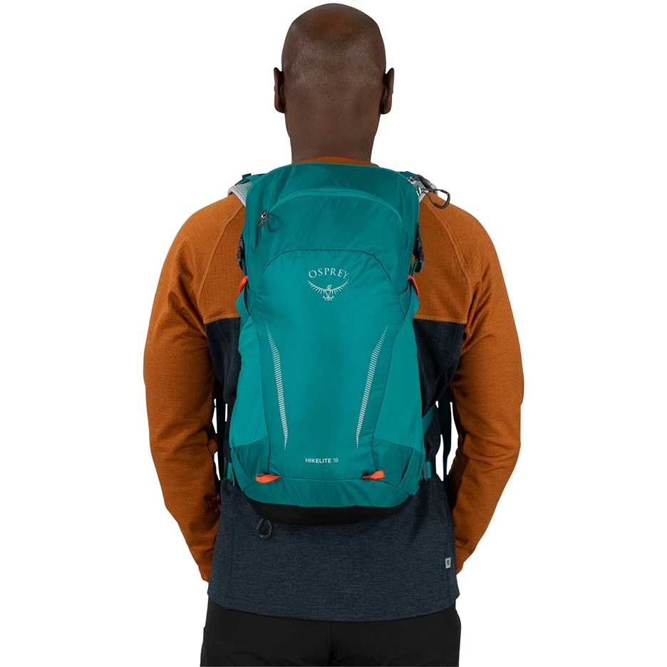 Osprey Hikelite 18 Backpack - Escapade Green 14 Osprey Hikelite 18 Backpack - Escapade Green - Image 12