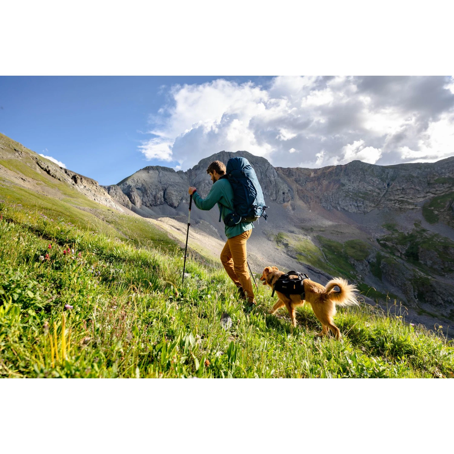 Osprey Kestrel 38 Backpack - Atlas Blue - S/M 9 Osprey Kestrel 38 Backpack - Atlas Blue - S/M - Image 7