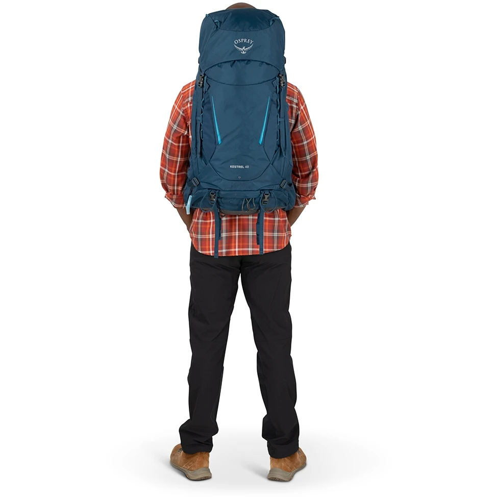 Osprey Kestrel 48 Backpack - Atlas Blue - L/XL 14 Osprey Kestrel 48 Backpack - Atlas Blue - L/XL - Image 12