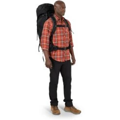 Osprey Kestrel 68 Backpack - Black - L/XL -Backpack Shop osprey kestrel 68 3 1391714