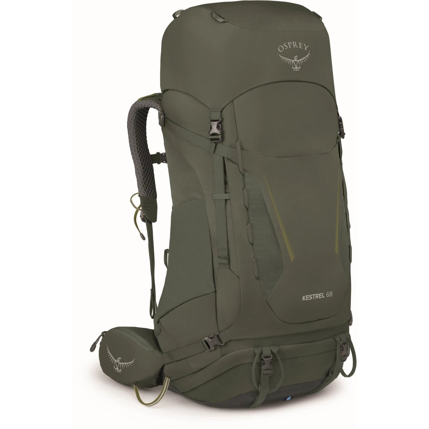 Osprey Kestrel 68 Backpack - Bonsai Green - L/XL 3 Osprey Kestrel 68 Backpack - Bonsai Green - L/XL