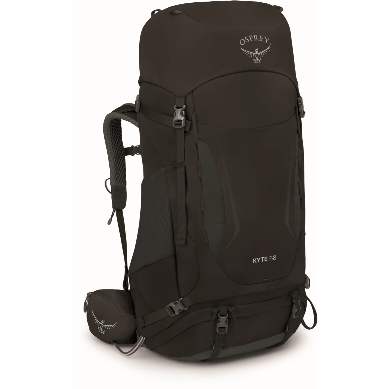 Osprey Kyte 68 Women's Backpack - Black - XS/S 3 Osprey Kyte 68 Women's Backpack - Black - XS/S
