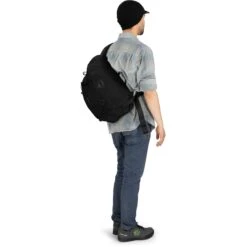 Osprey Metron 18 Messenger Bag - Black -Backpack Shop osprey metron div 8 1252913 1