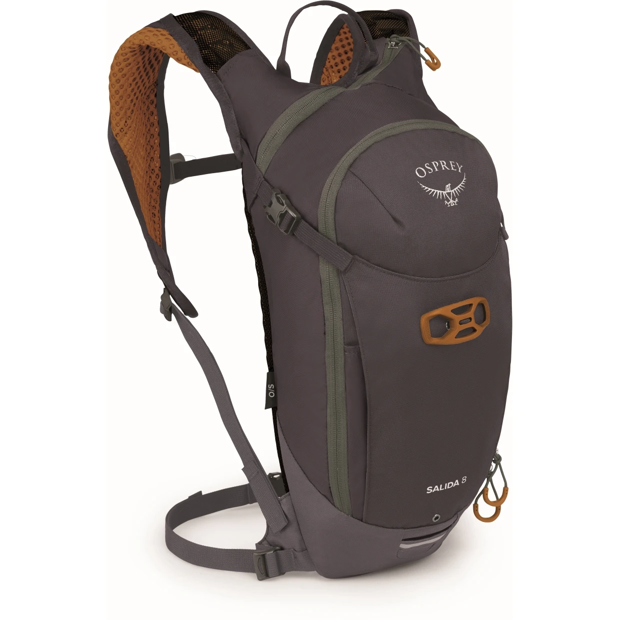 Osprey Salida 8 Women's Hydration Backpack - Space Travel Grey 3 Osprey Salida 8 Women's Hydration Backpack - Space Travel Grey
