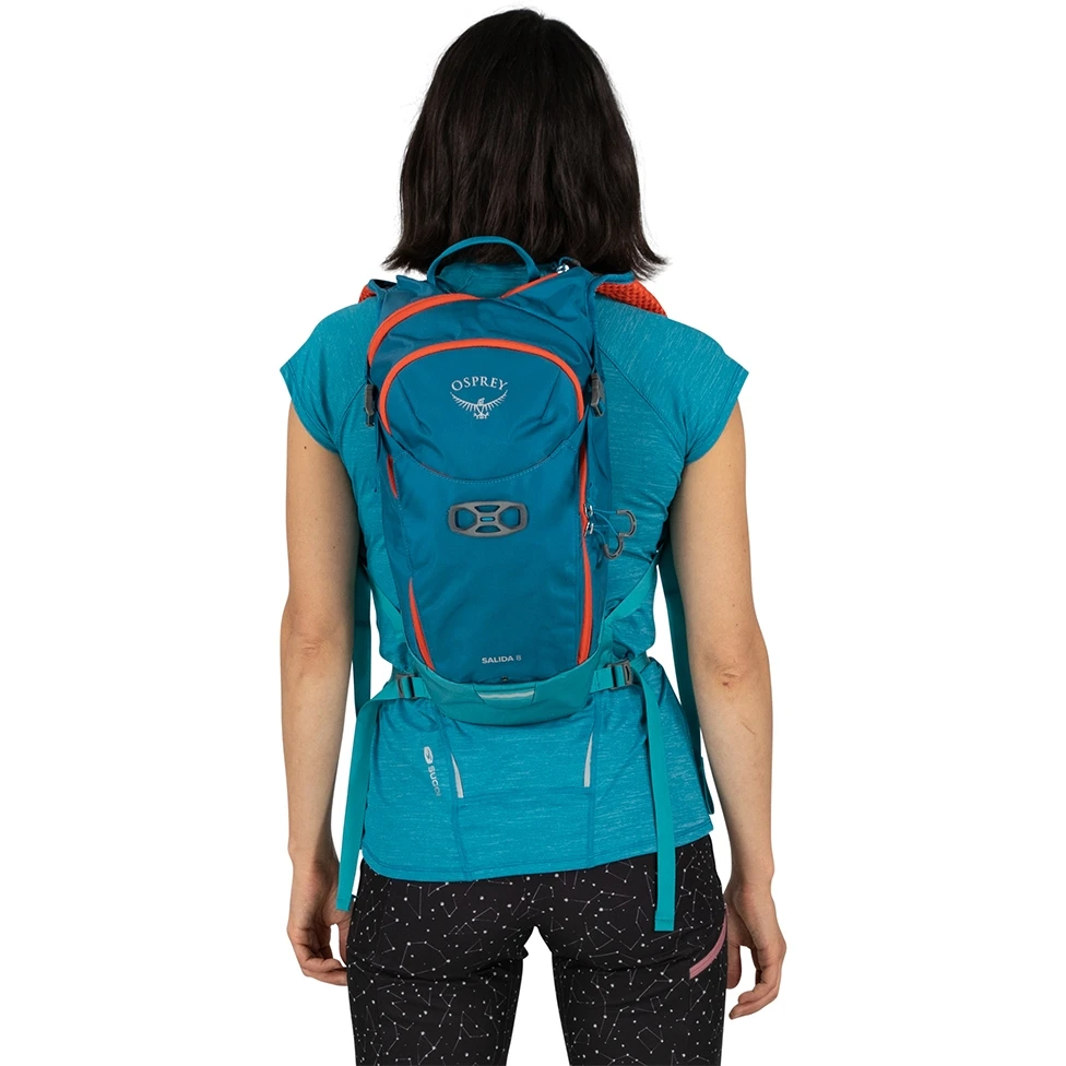 Osprey Salida 8 Women's Hydration Backpack - Waterfront Blue 15 Osprey Salida 8 Women's Hydration Backpack - Waterfront Blue - Image 13