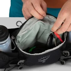 Osprey Savu 5 Waist Pack - Black 2022 -Backpack Shop osprey savu 5 waist pack black 3 987314