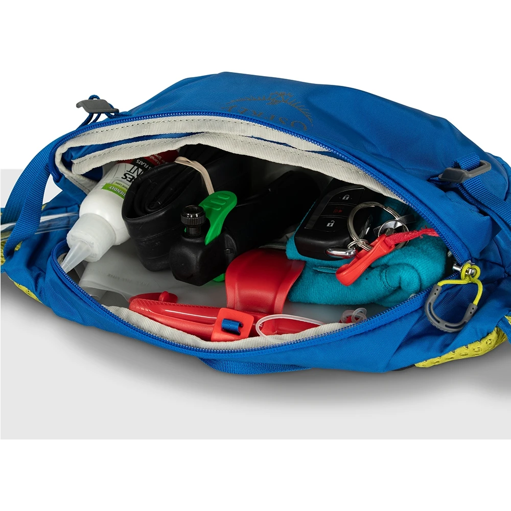 Osprey Seral 4 Waist Pack + Hydration Bladder - Postal Blue 11 Osprey Seral 4 Waist Pack + Hydration Bladder - Postal Blue - Image 9