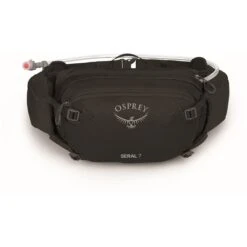 Osprey Seral 7 Waist Pack + Hydration Bladder - Black -Backpack Shop osprey seral 7 18 1392637
