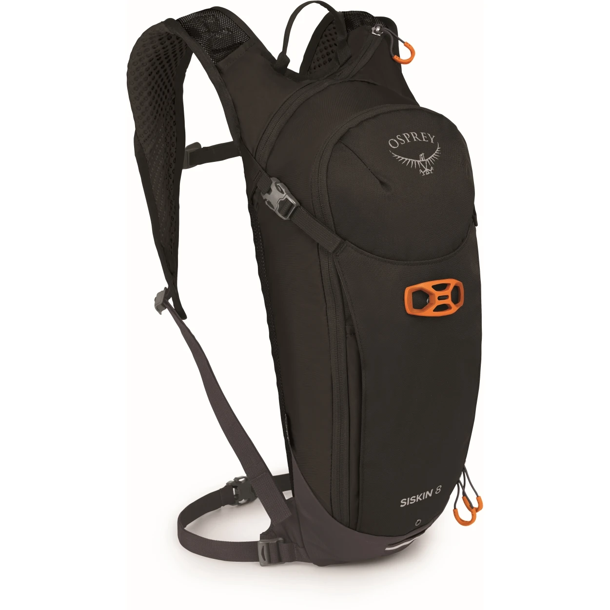 Osprey Siskin 8 Backpack - Black 3 Osprey Siskin 8 Backpack - Black