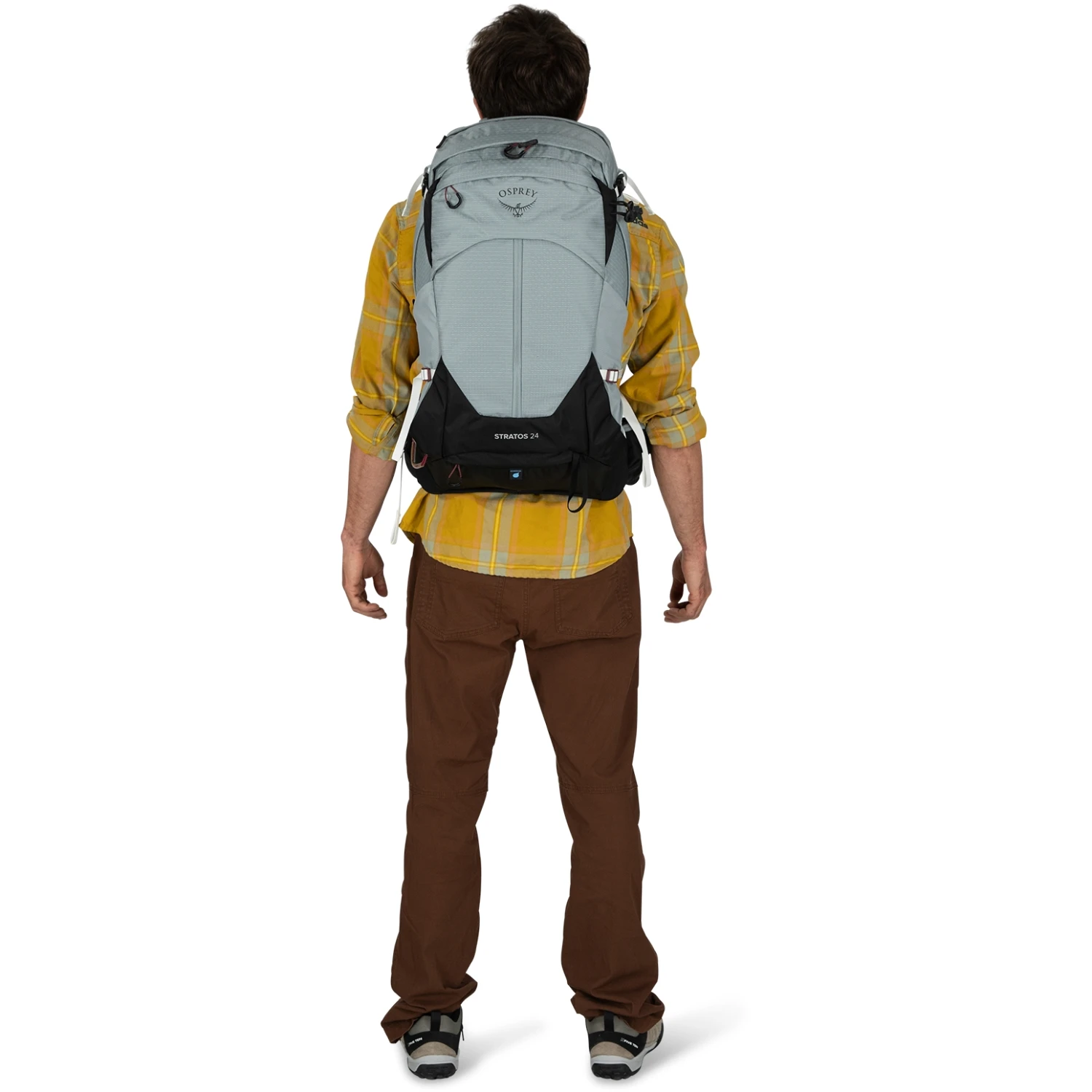 Osprey Stratos 24 Backpack - Tunnel Vision Grey 14 Osprey Stratos 24 Backpack - Tunnel Vision Grey - Image 13