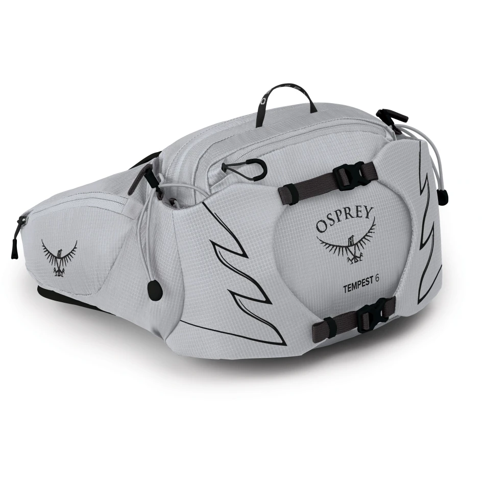 Osprey Tempest 6 Women's Waist Pack - Aluminum Grey 3 Osprey Tempest 6 Women's Waist Pack - Aluminum Grey