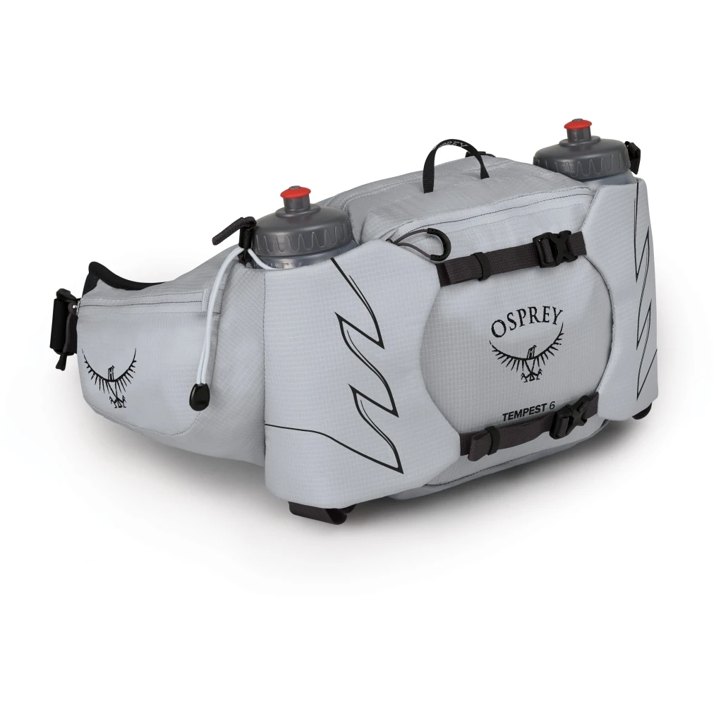 Osprey Tempest 6 Women's Waist Pack - Aluminum Grey 4 Osprey Tempest 6 Women's Waist Pack - Aluminum Grey - Image 2