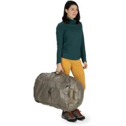 Osprey Transporter 95L Duffle Bag - Tan Concrete -Backpack Shop osprey transporter 95 4 1519537 1