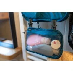 Osprey Ultralight Zip Organizer - Washbag - Waterfront Blue -Backpack Shop osprey zip orga life 4 1406300